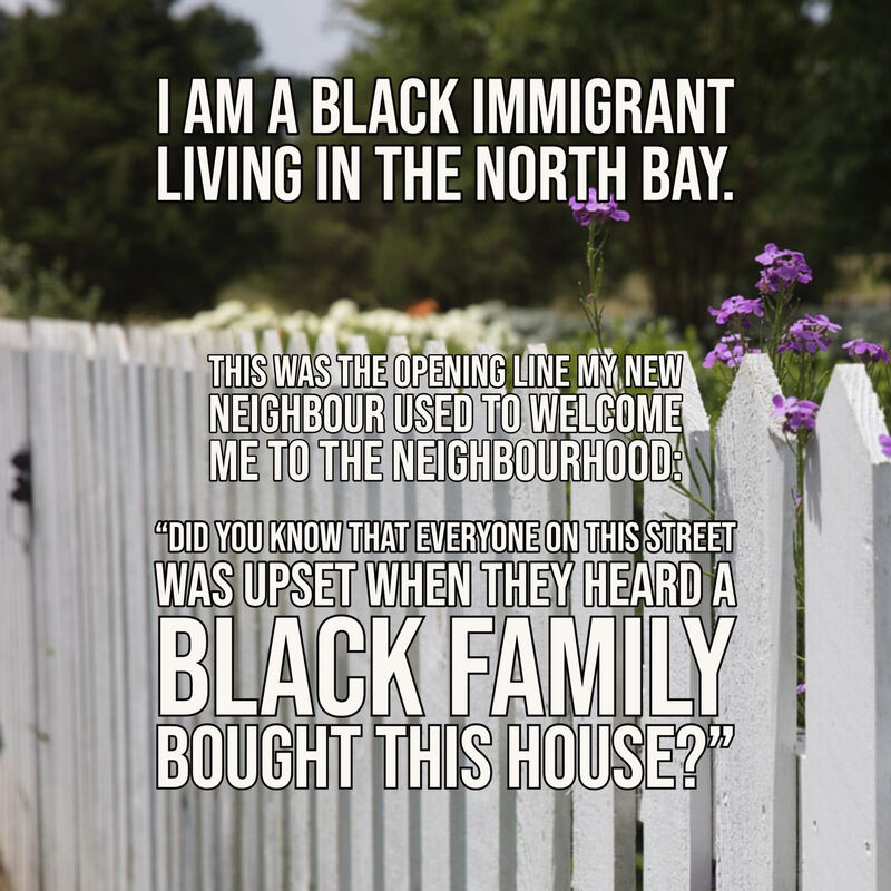 I am a Black Immigrant Living in North Bay